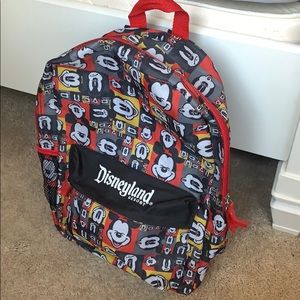 Disneyland resort Mickey Mouse backpack